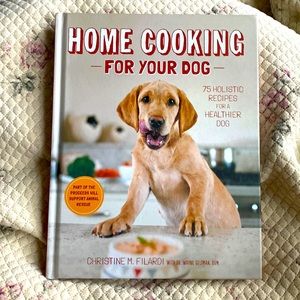 New Cookbook “Home Cooking For Your Dog” by Christine Filardi Hardcover